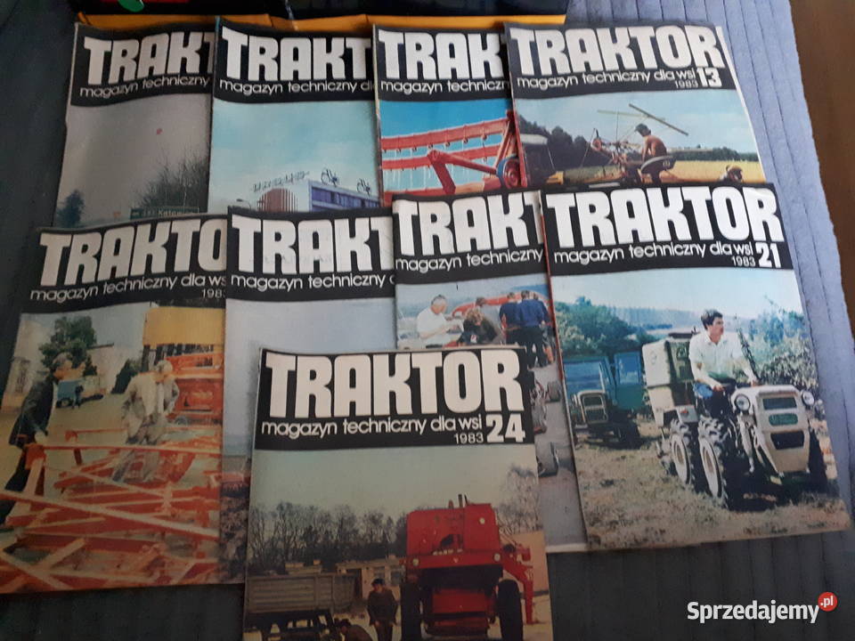Traktor 9 1983 1 10 12 13 15 18 19 21 24 miękka Pruszków