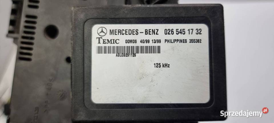 LICZNIK ZEGAR MERCEDES SPRINTER 208 A0004466921 Części samochodowe Lipno