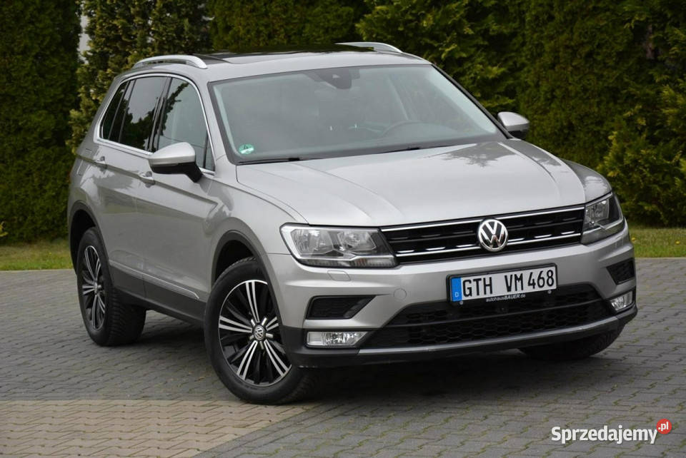 Volkswagen Tiguan Led 4Motion Kamera360 Virtual podgrzewane fotele Ostrów Mazowiecka sprzedam