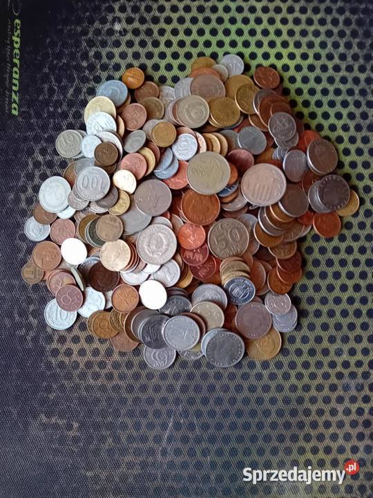 Monety ze świata bez polskich Sieradz