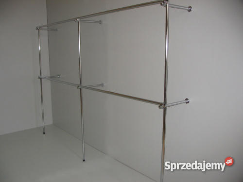 wieszak regał stojak ubraniowy odzieżowy sklepow Chełmża