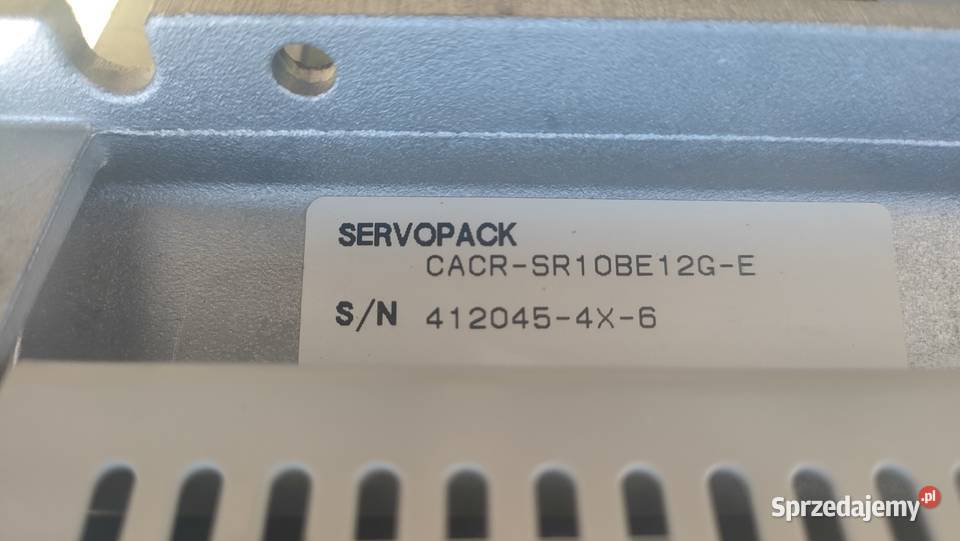 SERVOPACK typ CACR SR10BE12GC SR15BE12GE Suchedniów