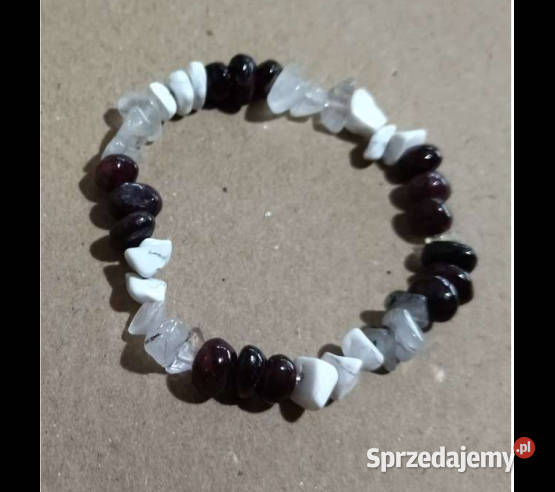 Bransoletkazawieszka z kamieni naturalnych