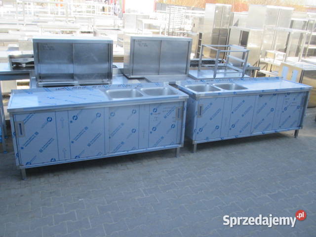 ZLEW 2 KOMOROWY Z BLATEM DRZWI SUWANE 2006085