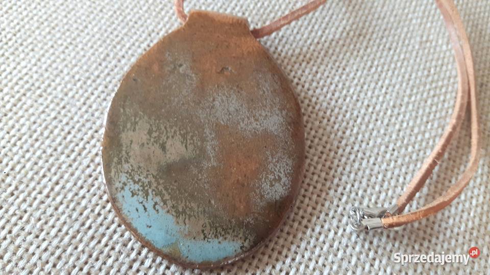 Naszyjnik ceramiczny ręcznie wykonany mazowieckie Otwock