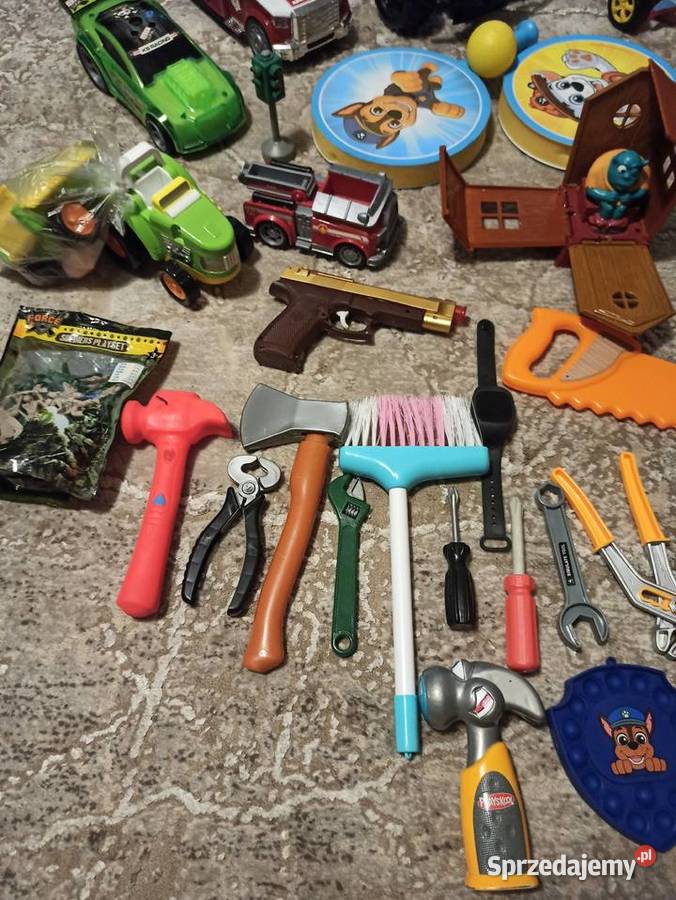 Zestaw używanych zabawek zabawki dzieci Białystok