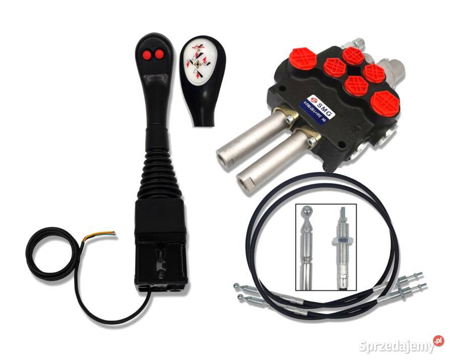ROZDZIELACZ 2 SEK 80L JOYSTICK LINKI TUR