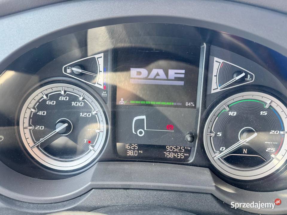 Ciągnik siodłowy Daf 2019 ADR 12902cm3 Zielęcice