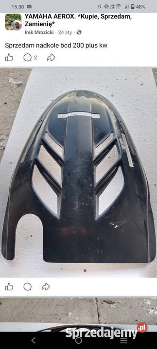 Nadkole BCD yamaha aerox świętokrzyskie Morawica sprzedam