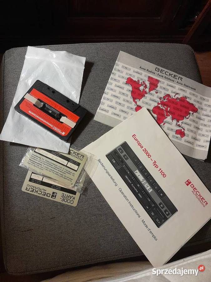 Radio becker europa 2000 typ1100 Wołomin