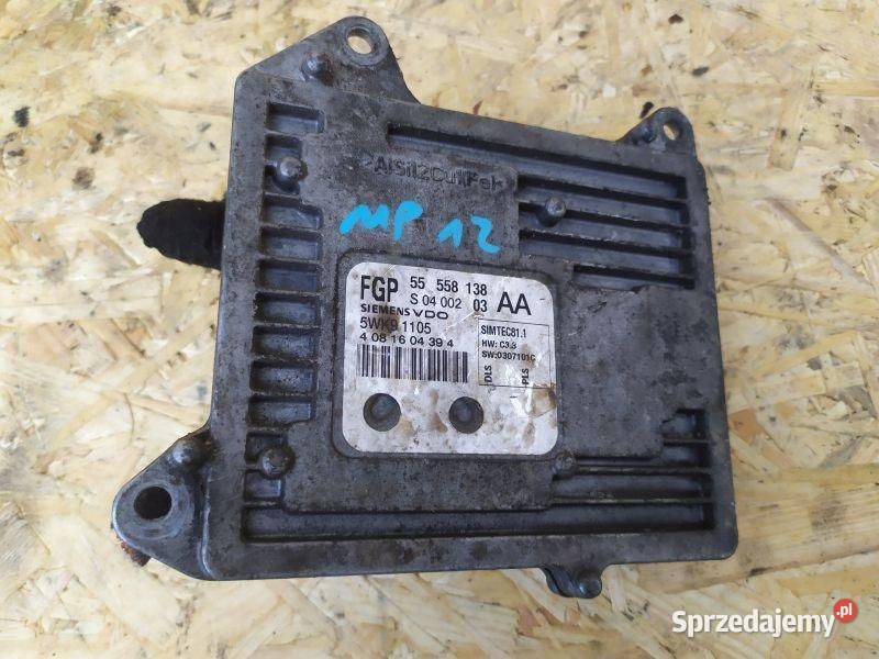 STEROWNIK SILNIKA KOMPUTER OPEL VECTRA C 22B