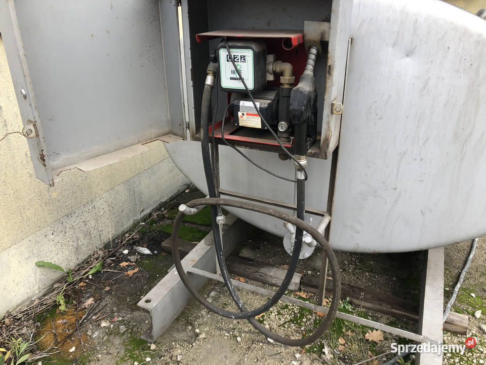 zbiornik wojskowy na ON z dystrybutorem Ostrowik