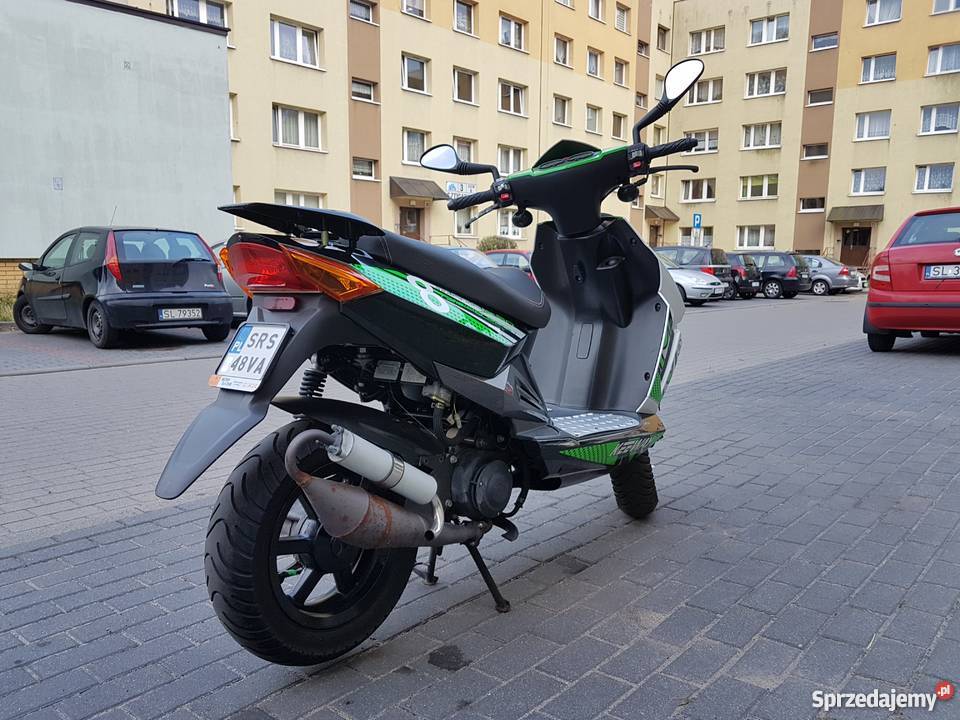 Skuter Keeway Matrix 50 Audio biały śląskie Ruda Śląska sprzedam