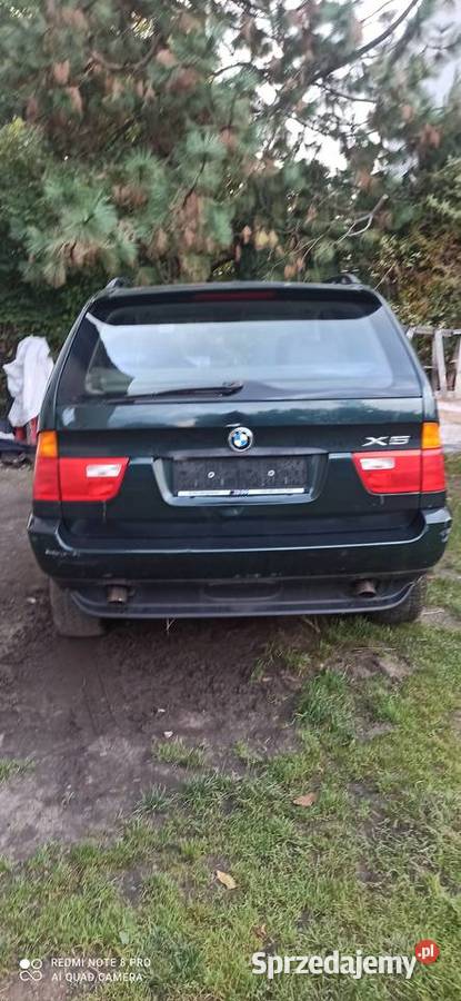 bmw x5 oxfordgruen zderzak tylni śląskie