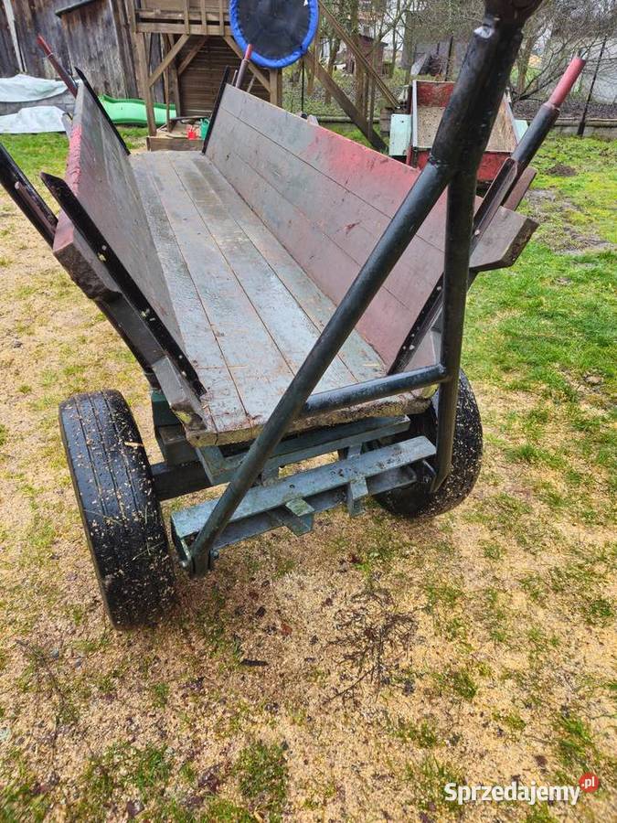 Wóz ciagnikowy metalowy Końskie sprzedam
