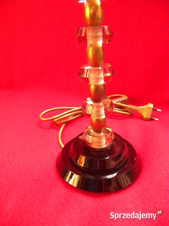 Lampa stołowa kryształowa