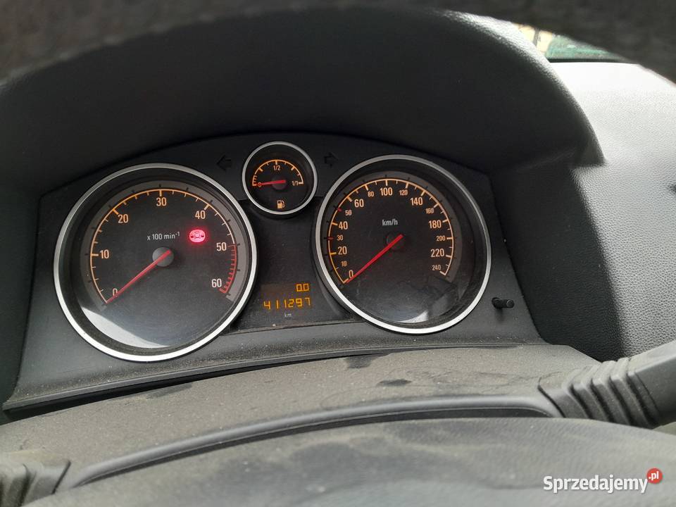 Opel astra H Kombi 2006 r Części z19dt Maska Rok produkcji 2007 Krosno Odrzańskie