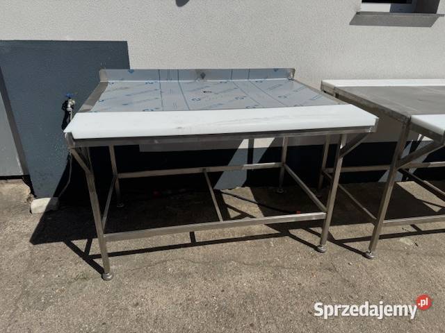 Pojedynczy stół rozbiorowy ze stali Głogówko