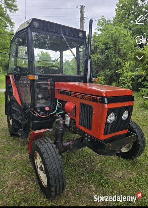 Zetor 7211 oryginał Napęd 2x4