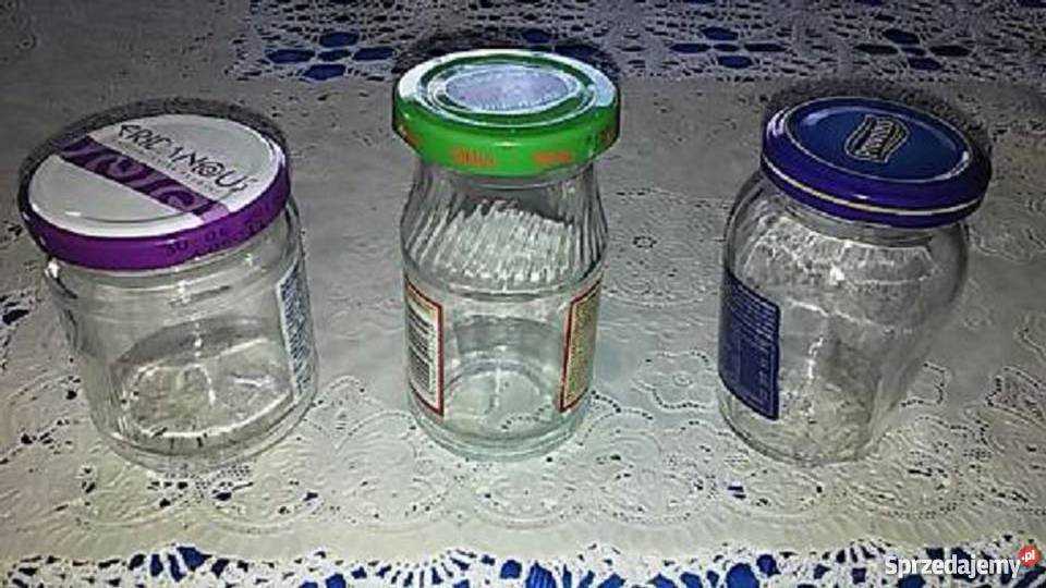 Słoiki 15l020l z nakrętkami
