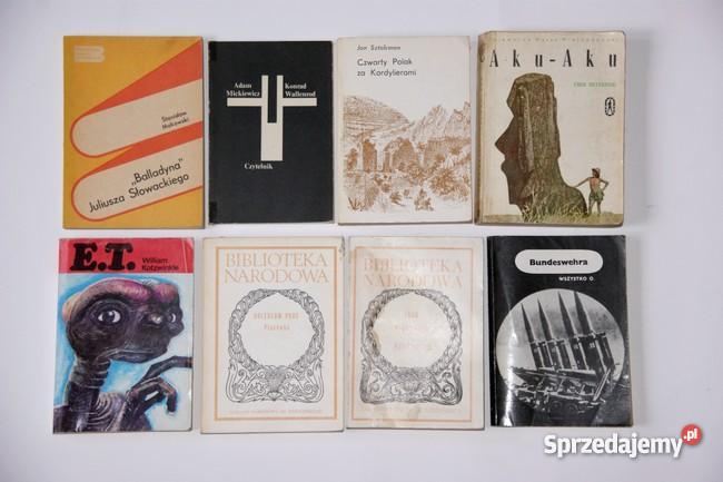 Różne książki Balladyna, Konrad Wallenrod i inne