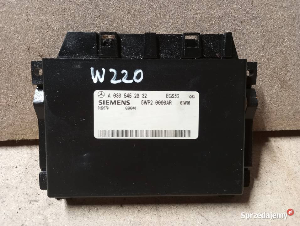 moduły mercedes w220 Rok produkcji 2001 małopolskie Tarnów sprzedam