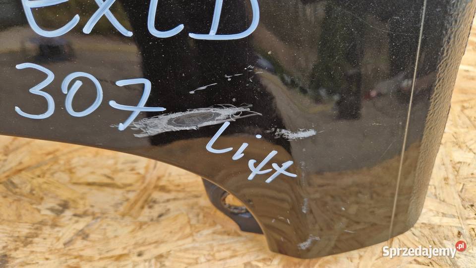 PEUGEOT 307 LIFT BŁOTNIK PRZÓD PRZEDNI PRAWY osobowe Słowikowo