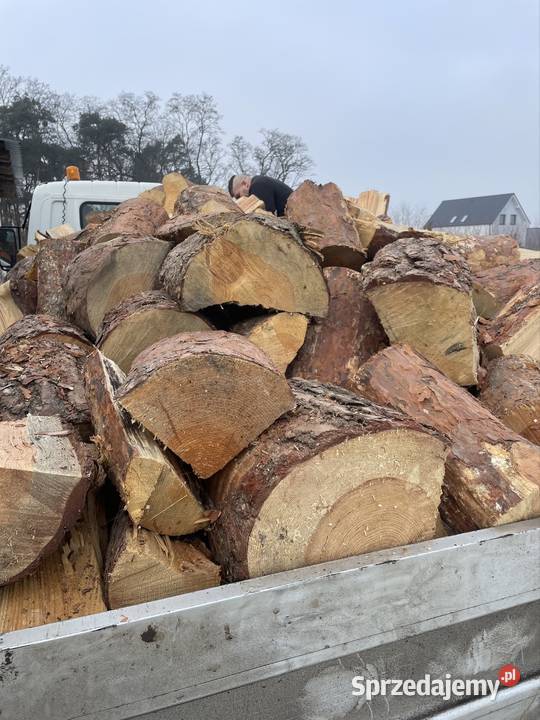 SUCHE DREWNO opałowe kominkowe Transport lubuskie Międzyrzecz