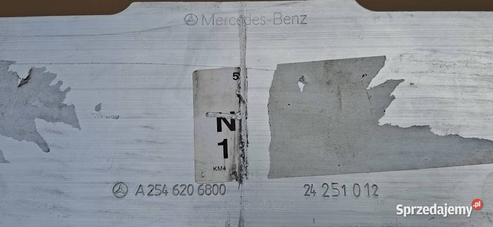 MERCEDES GLC X254 W254 BELKA ZDERZAKA PRZÓD osobowe