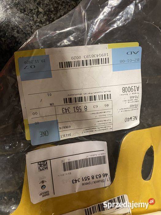 Bmw C650 GT Wypełnienie Wypełnienia osłony Poznań