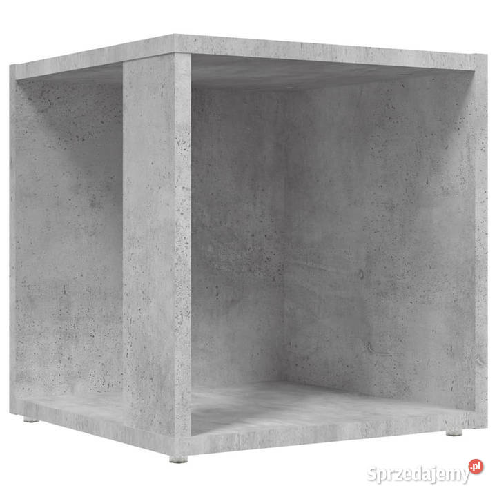 Stolik boczny szary 33x33x345 materiał Warszawa