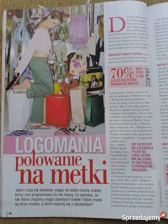 FILIPINKA POSTĘPOWAĆ Z HUMORZASTYM FACETEM Czasopisma Piszczac