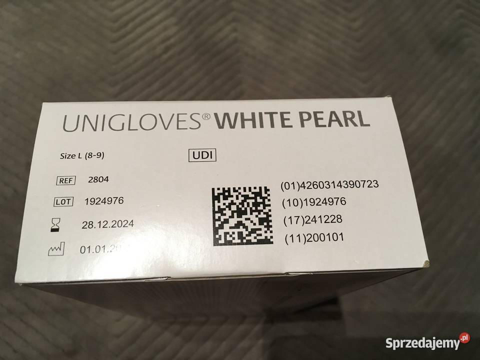 Rękawiczki nitrylowe L 100op Warszawa