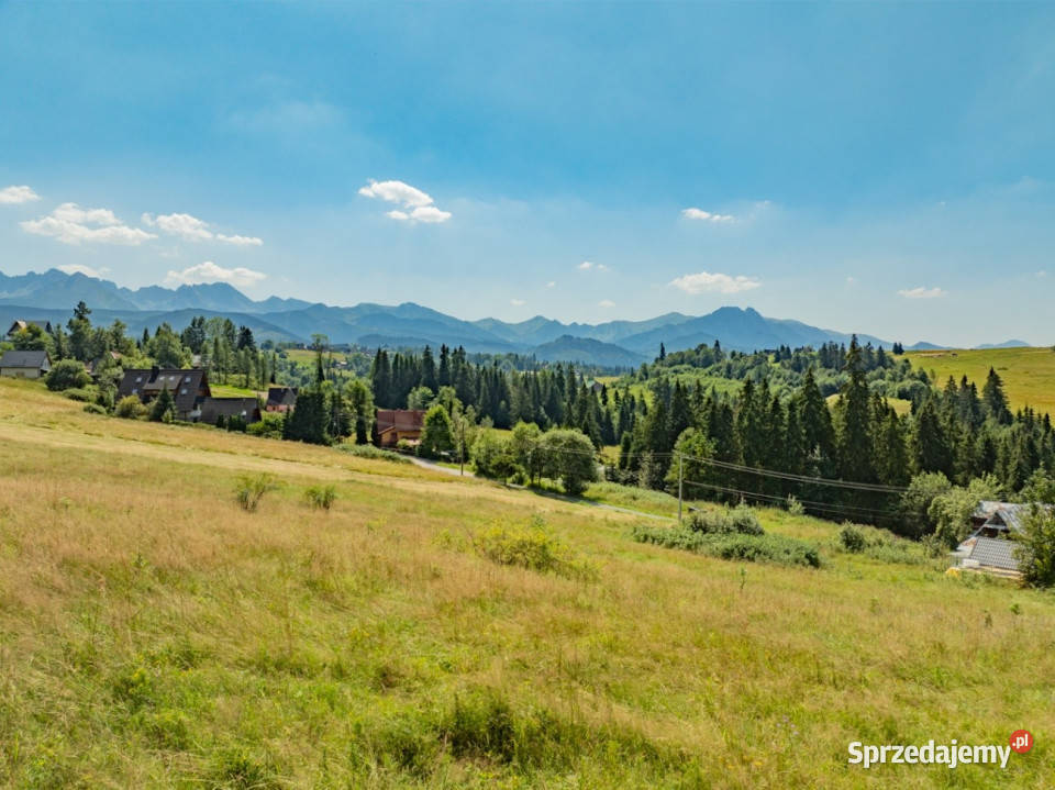Widokowa działka Zakopane sprzedam