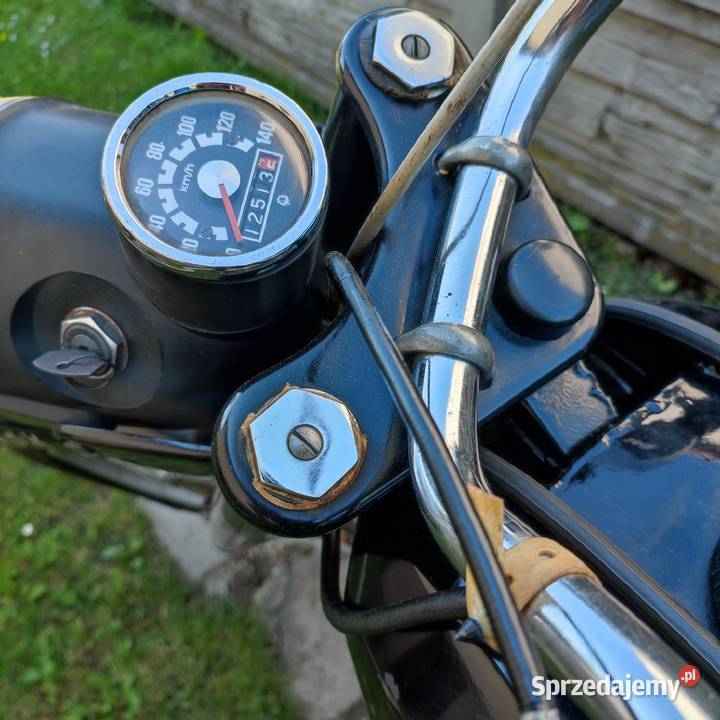 Motocykl WSK M06 B3 z października 1985 100 Łazy