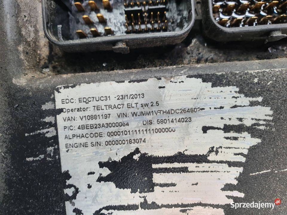 KOMPUTER SILNIKA ECU IVECO STRALIS AS440P Części samochodowe Lipno