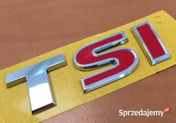 NOWY klejany znaczek TSI emblemat logo wymiary Zamość sprzedam