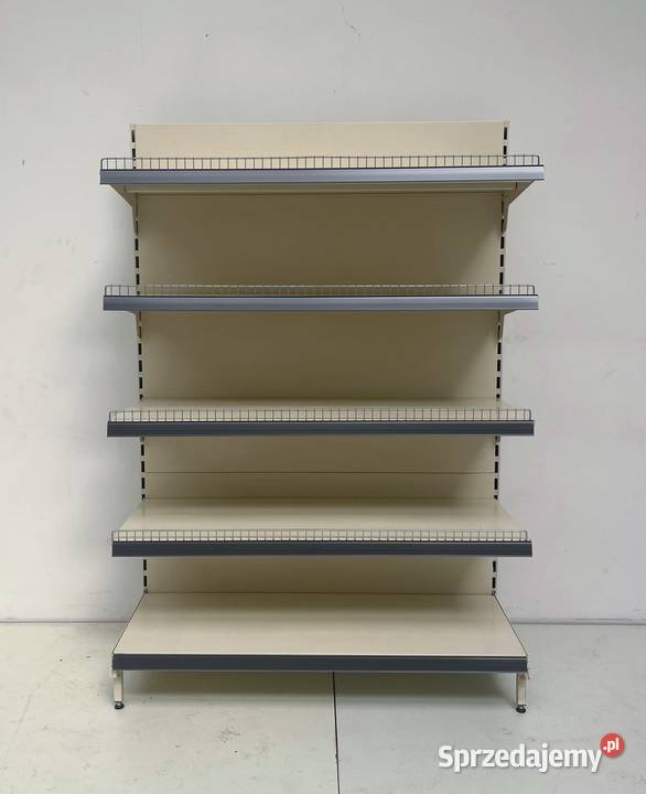 Regał przyścienny metalowy używany 5półkowy mazowieckie Ostrołęka