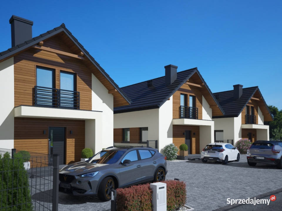 DOM 100M2 4 POKOJE W MIESZKANIA w MYŚLENICACH 1 piętro małopolskie Myślenice