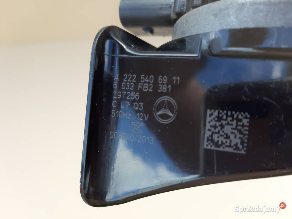MERCEDES SKLASA W222 SYGNAŁ DŹWIĘKOWY KLAKSON wyposażenie elektryczne Trzciel sprzedam