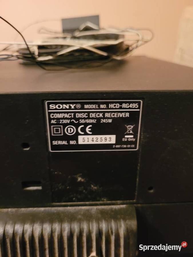 Wieża SONY Bukowiany sprzedam