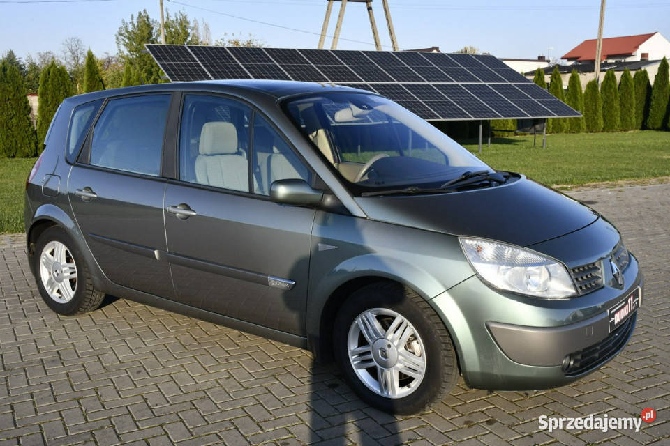 Renault Scenic 20b DUDKI11 KlimatronicNavi2x benzyna Scenic łódzkie Kutno