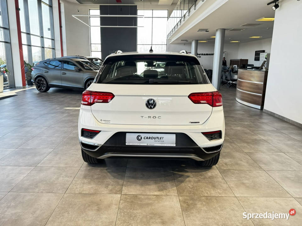 Volkswagen TRoc Advance 20TSI 190 DSG 4motion elektrochrom. lusterko wst. T-Roc małopolskie Myślenice