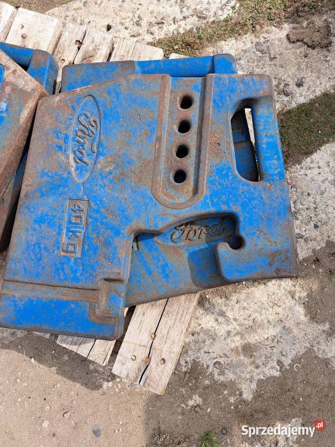 Obciążniki walizki Ford 40 Piecewo