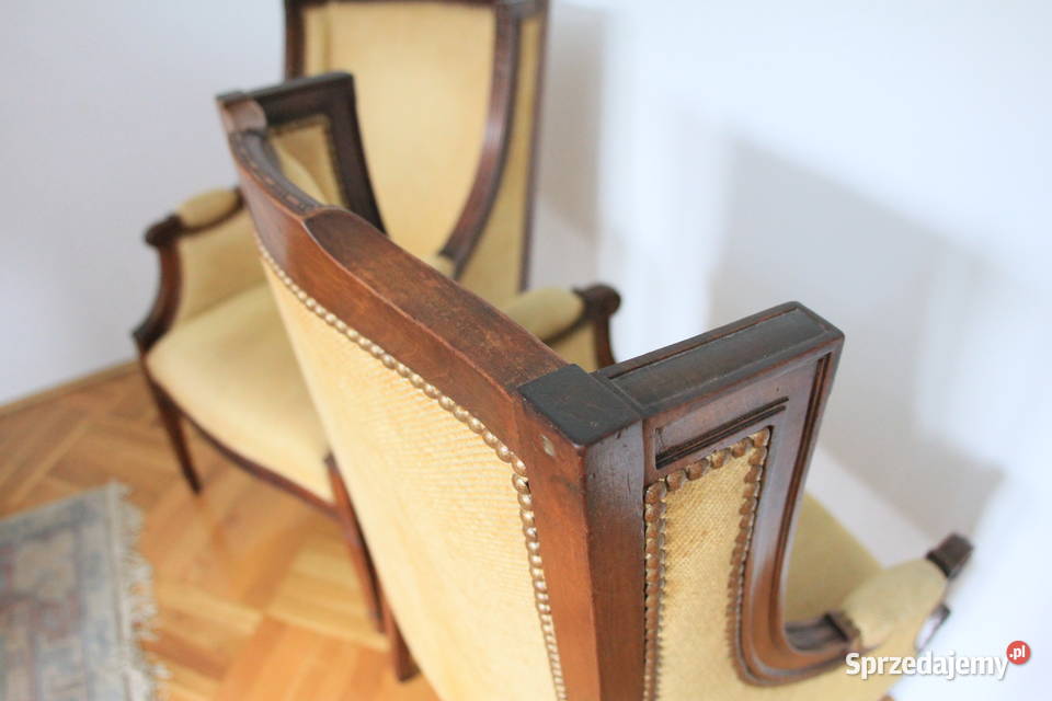 Komplet foteli PIĘKNY STYL stan Góra