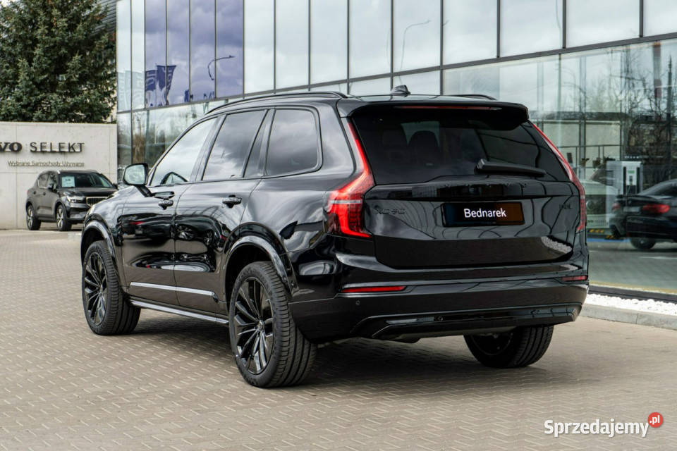Volvo XC 90 Ultra BLACKEDITION B5 AWD MildHybrid elektrochrom. lusterko wst. Łódź