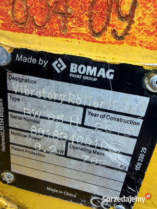 Bomag BW65H Walze Bomag BW 65 Hatz Walce