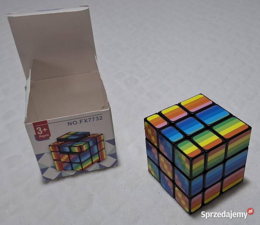 3x3x3 sześcian układanka kostka logiczna 57 śląskie Czeladź