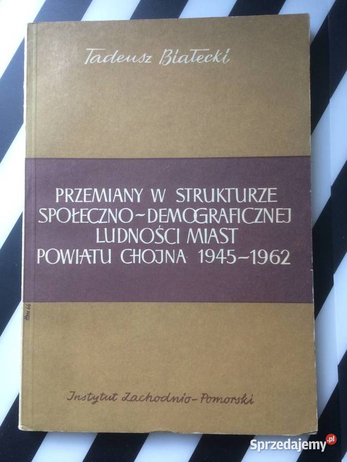 3702 Struktura Społeczno Demograficzna Ludności sprzedam