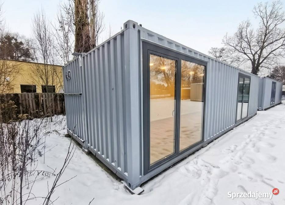 Dom modułowy z kontenerów morskich 60m2 60m2 mazowieckie
